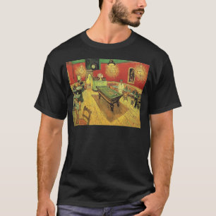 Vincent Van Gogh - Het Nachtcafé Kunstwerk T-shirt