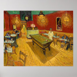 Vincent van Gogh - Het Nachtcafé Poster