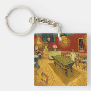 Vincent van Gogh - Het Nachtcafé Sleutelhanger
