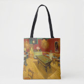 Vincent van Gogh - Het Nachtcafé Tote Bag (Voorkant)