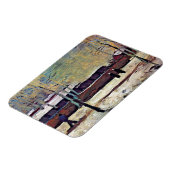 Vincent Van Gogh - het oude station in Eindhoven Magneet (Linkerzijde)