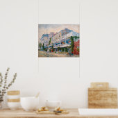 Vincent van Gogh - Het Restaurant de la Sirene Poster (Keuken)