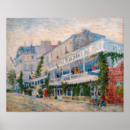 Vincent van Gogh - Het Restaurant de la Sirene Poster