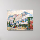 Vincent van Gogh - Het restaurant van de la Sirene Canvas Afdruk (Voorkant)