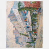 Vincent van Gogh - Het restaurant van de la Sirene Fleece Deken (Voorkant)