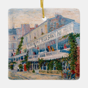 Vincent van Gogh - Het restaurant van de la Sirene Keramisch Ornament