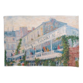 Vincent van Gogh - Het restaurant van de la Sirene Kussensloop (Voorkant)
