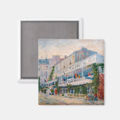 Vincent van Gogh - Het restaurant van de la Sirene Magneet (Voorkant / Achterkant)