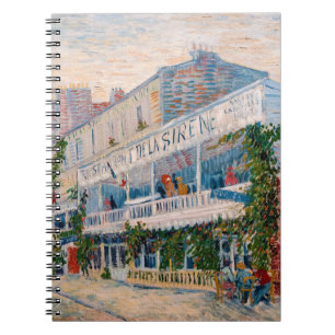 Vincent van Gogh - Het restaurant van de la Sirene Notitieboek