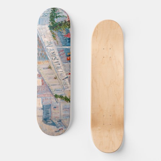 Vincent van Gogh - Het restaurant van de la Sirene Persoonlijk Skateboard (Voorkant)