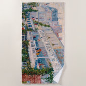 Vincent van Gogh - Het restaurant van de la Sirene Strandlaken (Voorkant)