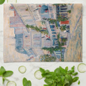Vincent van Gogh - Het restaurant van de la Sirene Theedoek (Gevouwen)