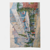 Vincent van Gogh - Het restaurant van de la Sirene Theedoek (Verticaal)