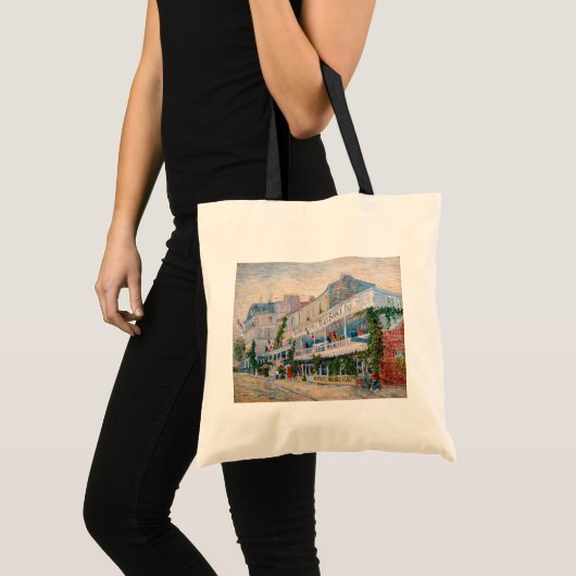 Vincent van Gogh - Het restaurant van de la Sirene Tote Bag (Voorkant (product))
