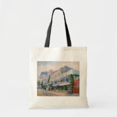Vincent van Gogh - Het restaurant van de la Sirene Tote Bag (Voorkant)