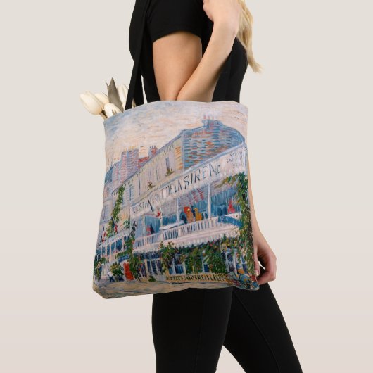 Vincent van Gogh - Het restaurant van de la Sirene Tote Bag (Dichtbij)