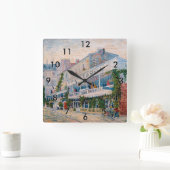 Vincent van Gogh - Het restaurant van de la Sirene Vierkante Klok (Huis)