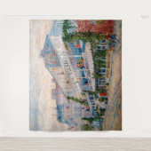 Vincent van Gogh - Het restaurant van de la Sirene Wandkleed (Voorkant)