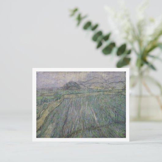 Vincent van Gogh | Het Thunder-Storm Briefkaart (Staand voorkant)