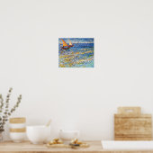 Vincent van Gogh - het Zee in Saintes Maries Poster (Keuken)