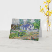 Vincent van Gogh - Houses bij Auvers Kaart (Gele Bloem)