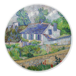 Vincent van Gogh - Houses bij Auvers Keramische Knop