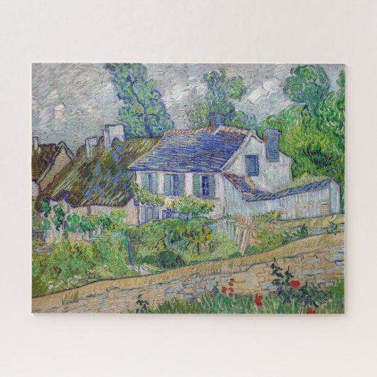 Vincent van Gogh - Houses bij Auvers Legpuzzel (Horizontaal)