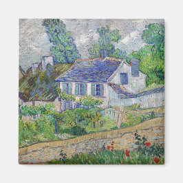 Vincent van Gogh - Houses bij Auvers Magneet