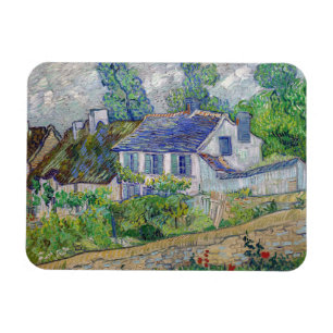 Vincent van Gogh - Houses bij Auvers Magneet