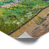 Vincent van Gogh - Houses bij Auvers Poster (Hoek)