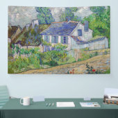 Vincent van Gogh - Houses bij Auvers Spandoek (Beurs)