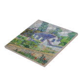 Vincent van Gogh - Houses bij Auvers Tegeltje (Zijkant)
