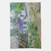 Vincent van Gogh - Houses bij Auvers Theedoek (Verticaal)