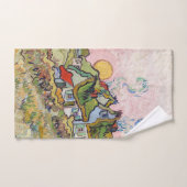 Vincent van Gogh - Houses en Afbeelding Bad Handdoek (Handdoek)