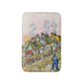 Vincent van Gogh - Houses en Afbeelding Badmat (Voorkant Verticaal)