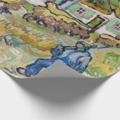 Vincent van Gogh - Houses en Afbeelding Cadeaupapier (Hoek)