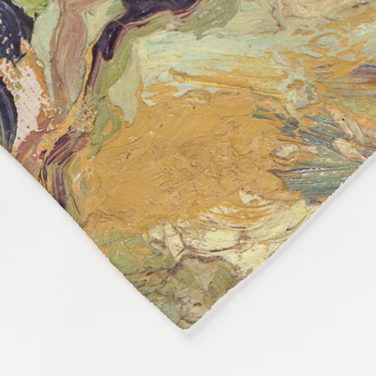 Vincent van Gogh - Houses en Afbeelding Fleece Deken (Hoek)