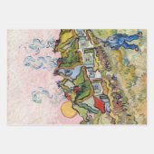 Vincent van Gogh - Houses en Afbeelding Inpakpapier Vel (Voorkant 3)