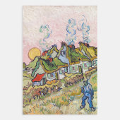 Vincent van Gogh - Houses en Afbeelding Inpakpapier Vel