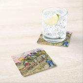 Vincent van Gogh - Houses en Afbeelding Kartonnen Onderzetters (Insitu)