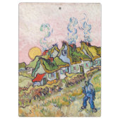Vincent van Gogh - Houses en Afbeelding Klembord (Achterkant)