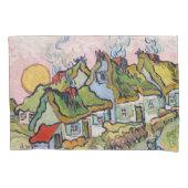 Vincent van Gogh - Houses en Afbeelding Kussensloop (Voorkant)