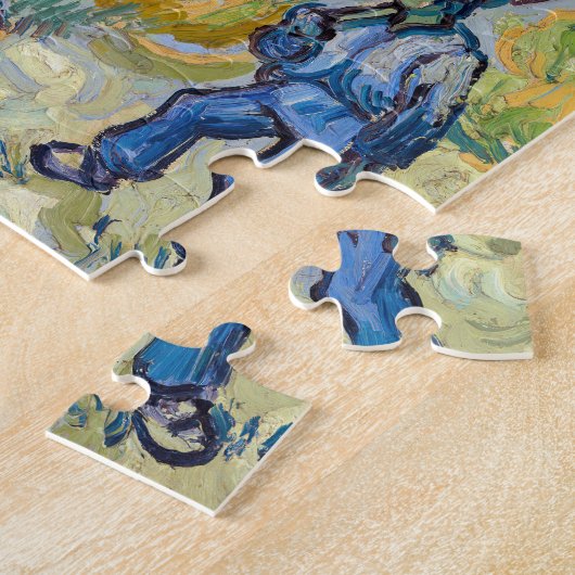 Vincent van Gogh - Houses en Afbeelding Legpuzzel (Zijkant)