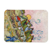 Vincent van Gogh - Houses en Afbeelding Magneet (Horizontaal)