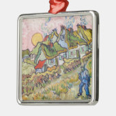 Vincent van Gogh - Houses en Afbeelding Metalen Ornament (Links)