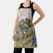 Vincent van Gogh - Houses en Afbeelding Schort (Insitu)