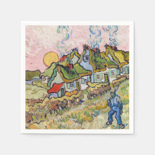 Vincent van Gogh - Houses en Afbeelding Servet