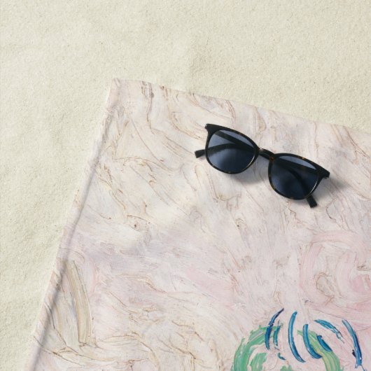 Vincent van Gogh - Houses en Afbeelding Strandlaken (In situ)