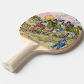 Vincent van Gogh - Houses en Afbeelding Tafeltennisbatje (Voorkant Gekanteld)