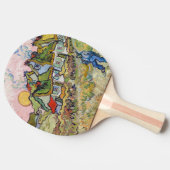 Vincent van Gogh - Houses en Afbeelding Tafeltennisbatje (Zijkant)